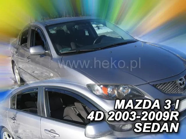 Ветробрани за MAZDA 3(2003-2009)Sedan-4бр. предни и задни