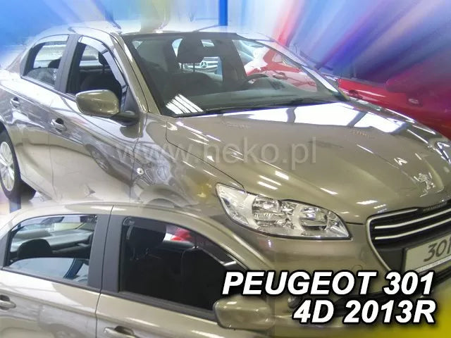 Ветробрани за PEUGEOT 301(2013+)Sedan-4бр. предни и задни