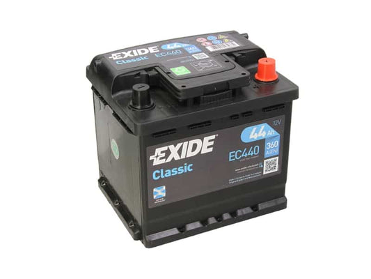 Акумулатор EXIDE CLASSIC 44AH 360A R+