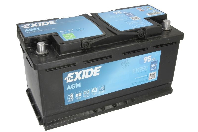 Акумулатор EXIDE AGM START&STOP 95AH 850A R+